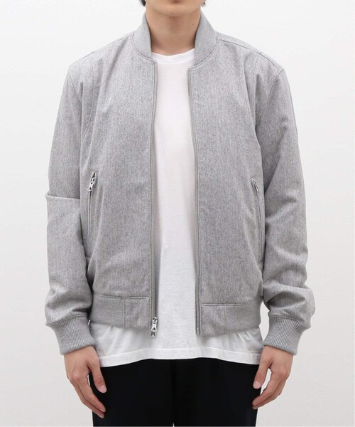 REIGNING CHAMP（レイニングチャンプ）の「WOOL FLANNEL JV JACKET（ジャケット/アウター・ブラック/(001)/S/在庫なし/M/残り1点/L/XL）」の5枚目の写真