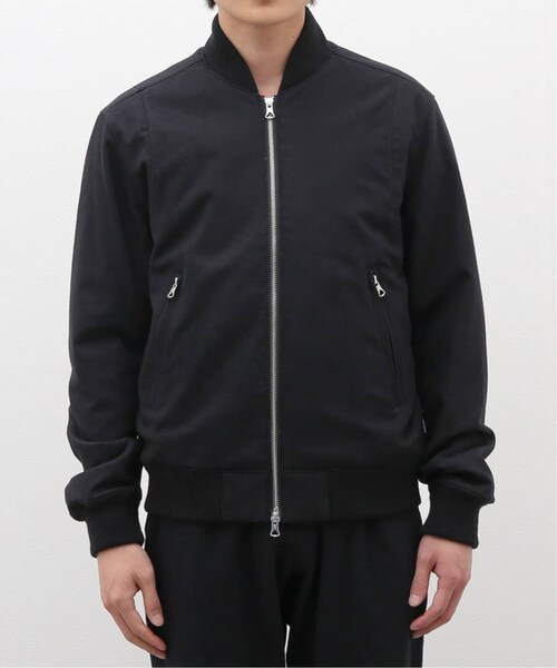 REIGNING CHAMP（レイニングチャンプ）の「WOOL FLANNEL JV JACKET（ジャケット/アウター・ブラック/(001)/S/在庫なし/M/残り1点/L/XL）」の4枚目の写真