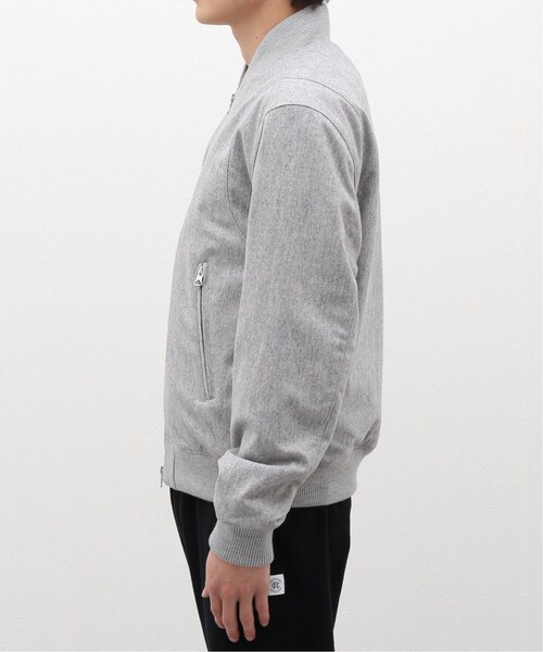 REIGNING CHAMP（レイニングチャンプ）の「WOOL FLANNEL JV JACKET（ジャケット/アウター・ブラック/(001)/S/在庫なし/M/残り1点/L/XL）」の9枚目の写真