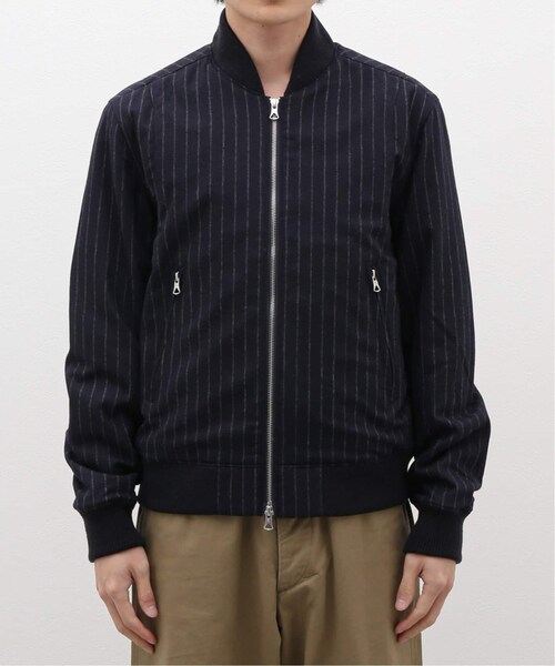 REIGNING CHAMP（レイニングチャンプ）の「WOOL FLANNEL JV JACKET（ジャケット/アウター・ブラック/(001)/S/在庫なし/M/残り1点/L/XL）」の6枚目の写真