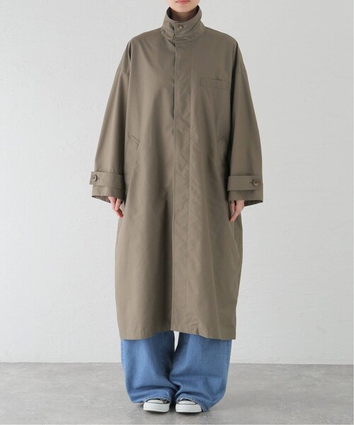 【24SS 】ジャーナルスタンダードラックス　メモリータフタスタンドコート JOURNAL STANDARD LUXE（ジャーナルスタンダード ラックス）の