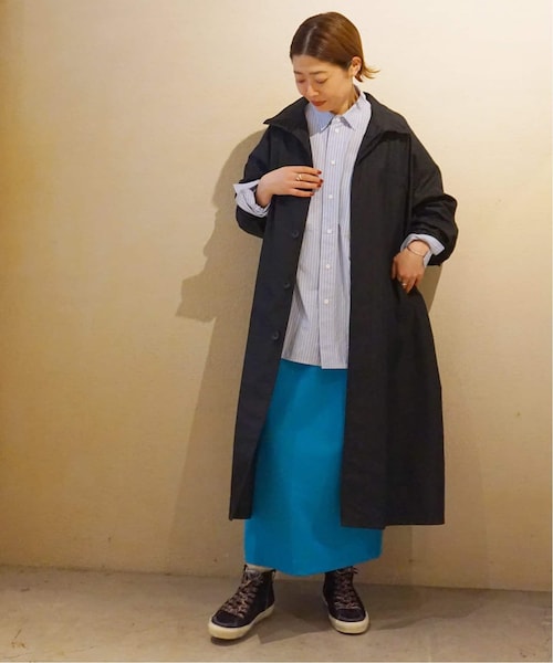 【24SS 】ジャーナルスタンダードラックス　メモリータフタスタンドコート JOURNAL STANDARD LUXE（ジャーナルスタンダード ラックス）の