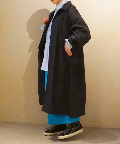 24SS 】ジャーナルスタンダードラックス メモリータフタスタンドコート