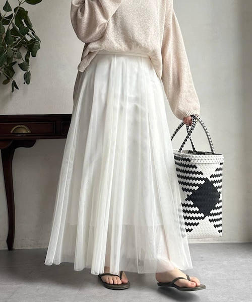DouDou（ドゥドゥ）の「チュールスカート（）」 - WEAR