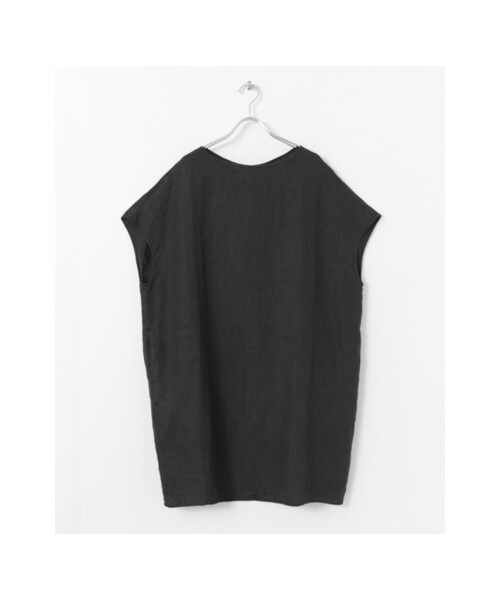 URBAN RESEARCH DOORS(アーバンリサーチドアーズ)の「リネンタックワンピース(ワンピース/ドレス・レディース・SMOKE NAVY/NAVY/BLACK・one)」の2枚目の写真