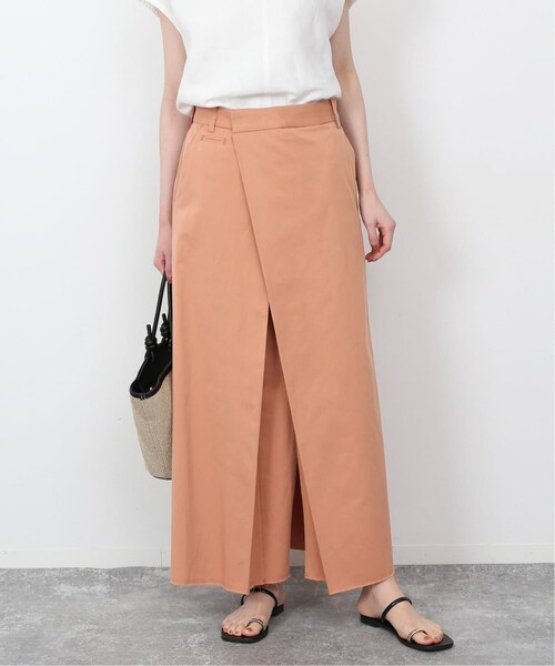 SLOBE IENA（スローブイエナ）の「《予約》アシメタックライトチノスカート（スカート・ベージュ/(027)/36/在庫あり/38）」の18枚目の写真