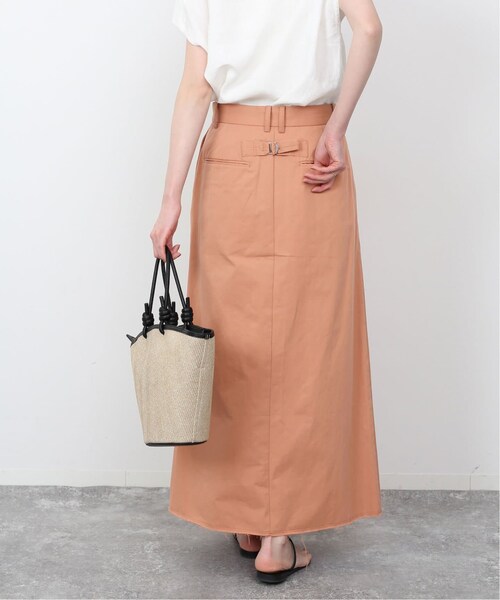 SLOBE IENA（スローブイエナ）の「《予約》アシメタックライトチノスカート（スカート・ベージュ/(027)/36/在庫あり/38）」の21枚目の写真