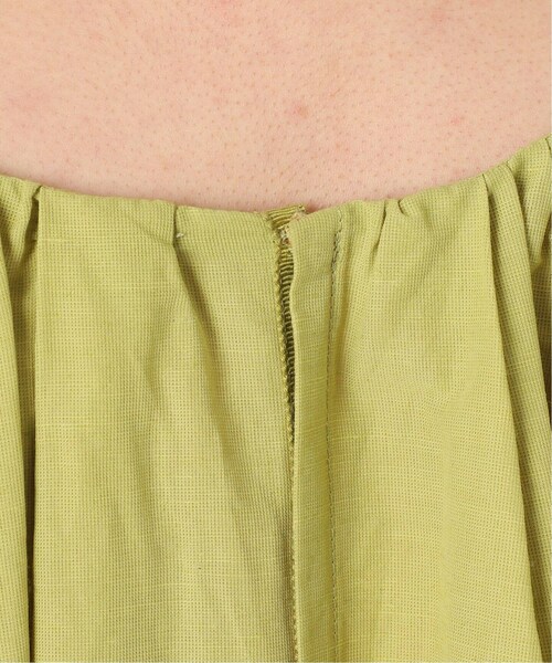 2024SS✨IENA LA BOUCLE NEON タックドレス IENA（イエナ）の「IENA LA BOUCLE NEON スラブローンタック