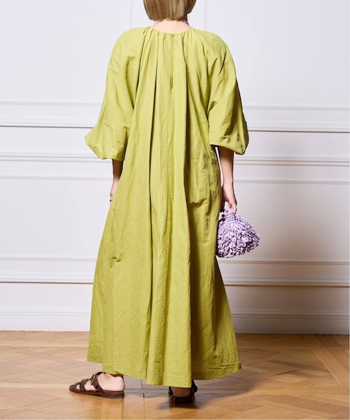 IENA LA BOUCLE ケミカルレースドレス✴︎新品✴︎イエナ IENA（イエナ）の「IENA LA BOUCLE NEON スラブローンタック