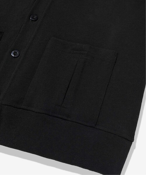 NOAH(ノア)の「Rugby Cardigan Vest(トップス・ブラック/(001)/XS/在庫なし/S/M/残り1点/L)」の4枚目の写真