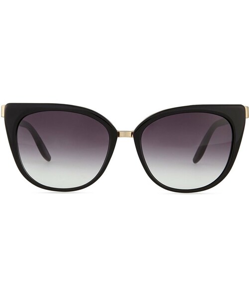 BARTON PERREIRA（バートン ペレイラ）の「Barton Perreira Ronette Cat-Eye Sunglasses, Black（サングラス・レディース・BLACK）」の2枚目の写真