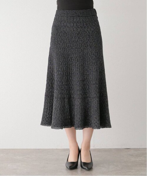 MUSE de Deuxieme classe（ミューズデドゥーズィエムクラス）の「JACQUARD スカート（スカート・ネイビー/(040)/フリー/残り1点）」の8枚目の写真