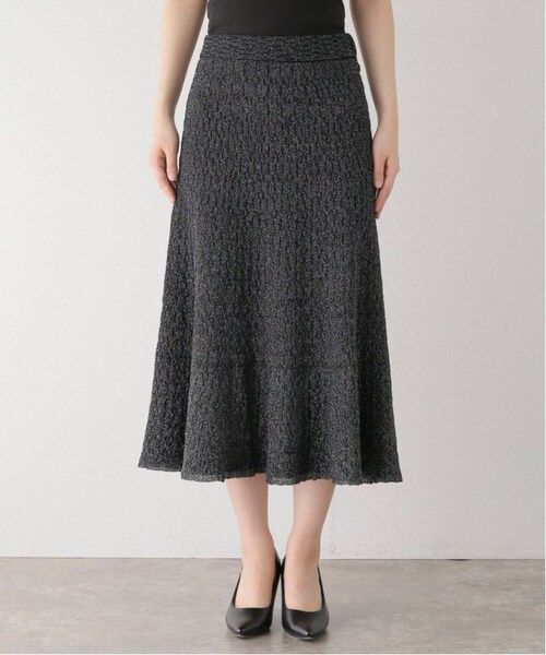 MUSE de Deuxieme classe（ミューズデドゥーズィエムクラス）の「JACQUARD スカート（スカート・ネイビー/(040)/フリー/残り1点）」の9枚目の写真