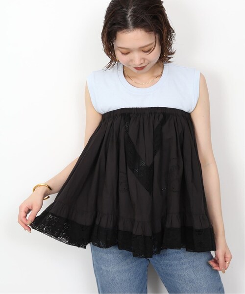 slobe iena 2way embroideryミニスカート SLOBE IENA（スローブイエナ）の「《予約》2way embroidery ミニ