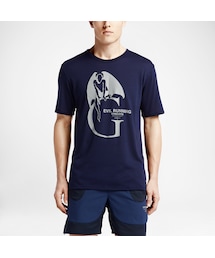 Nike GYAKUSOU DRI-FIT 青 Mサイズ Nike x Undercover Gyakusou Running Jogging Activewear Tops