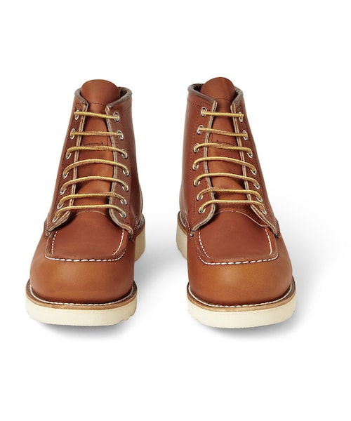 RED WING SHOES(レッドウィング)の「Red Wing Shoes Rubber-Soled Leather Boots(ブーツ・メンズ・Brown・UK 12 (US 13)/UK 11 (US 12)/UK 10.5 (US 11.5)/UK 9 (US 10)/UK 10 (US 11)/UK 9.5 (US 10.5)/UK 7.5 (US 8.5)/UK 8 (US 9)/UK 7 (US 8)/UK 13 (US 14)/UK 8.5 (US 9.5)/UK 6 (US 7))」の6枚目の写真