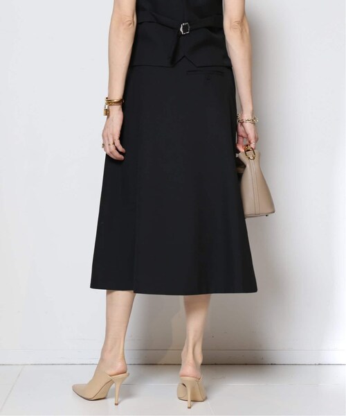 MUSE de Deuxieme classe(ミューズデドゥーズィエムクラス)の「FLARE スカート(スカート・ブラック/(001)/フリー/残り2点)」の3枚目の写真