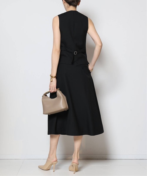 MUSE de Deuxieme classe(ミューズデドゥーズィエムクラス)の「FLARE スカート(スカート・ブラック/(001)/フリー/残り2点)」の6枚目の写真