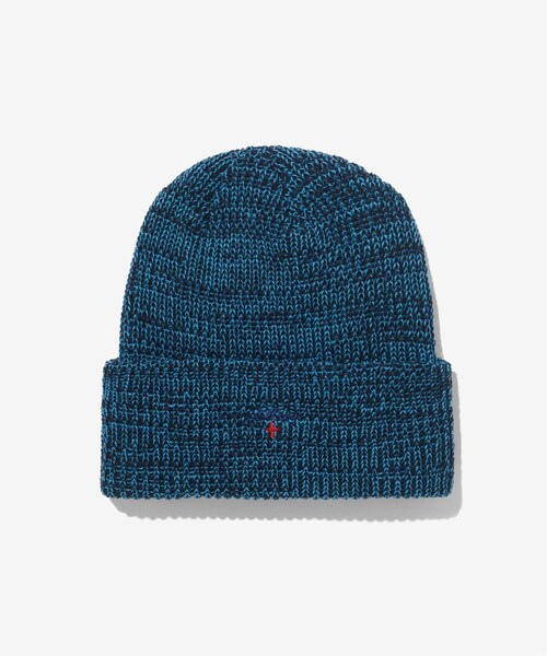 NOAH(ノア)の「Marled Logo Beanie(帽子・グレー/(006)/フリー/在庫あり)」の2枚目の写真