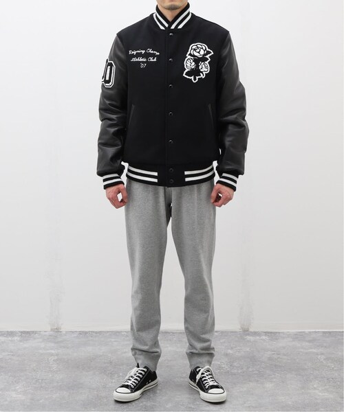 REIGNING CHAMP（レイニングチャンプ）の「RUGBY ROSE ALBANY JACKET（ジャケット/アウター・ブラック/(001)/M/残り1点/L）」の2枚目の写真