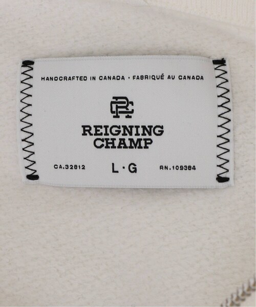 REIGNING CHAMP（レイニングチャンプ）の「MIDWEIGHT FLEECE COLOUR BLOCK QUARTER ZIP（ジャケット/アウター・ブラック B/(003)/XS/在庫なし/S/残り1点/M/L/XL）」の14枚目の写真