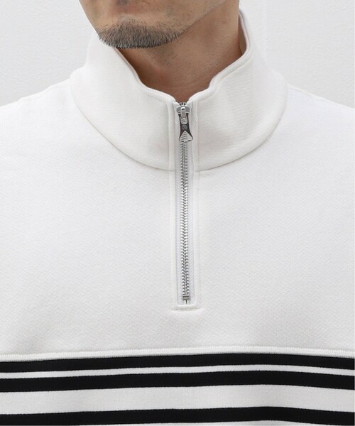 REIGNING CHAMP（レイニングチャンプ）の「MIDWEIGHT FLEECE COLOUR BLOCK QUARTER ZIP（ジャケット/アウター・ブラック B/(003)/XS/在庫なし/S/残り1点/M/L/XL）」の6枚目の写真