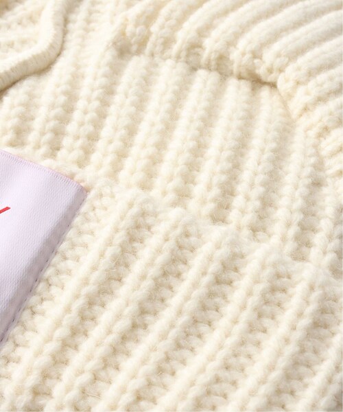 UNFOLLOW（アンフォロー）の「CHUNKY EARS BEANIE（帽子・ブラック/(001)/フリー/在庫あり）」の11枚目の写真