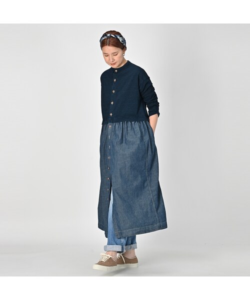 45R（フォーティファイブアール）の「デニム×でこぼこ天竺の