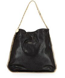 STELLA McCARTNEY | Stella McCartney Faux-Leather Hobo Bag, Black(バックパック/リュック)