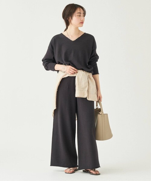 Plage ASAMEN Knitパンツ36 plage（プラージュ）の「《予約》ASAMEN Knit パンツ（）」 - WEAR