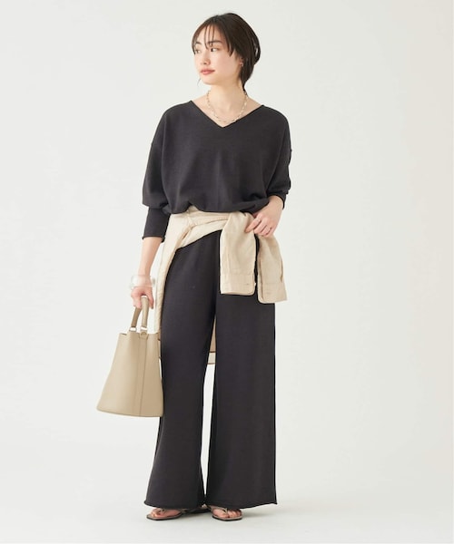 Plage ASAMEN Knitパンツ36 plage（プラージュ）の「《予約》ASAMEN Knit パンツ（）」 - WEAR