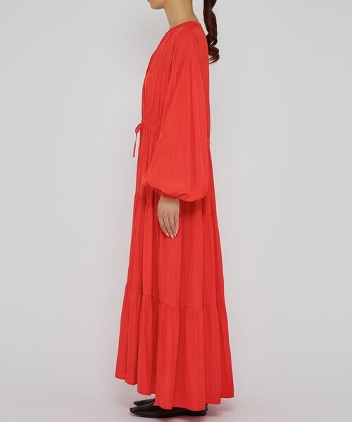 BARNYARDSTORM（バンヤードストーム）の「ティアードマキシワンピース（ワンピース/ドレス・レッド30・FREE）」の7枚目の写真