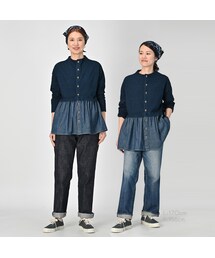 45R（フォーティファイブアール）の「デニム×でこぼこ天竺の