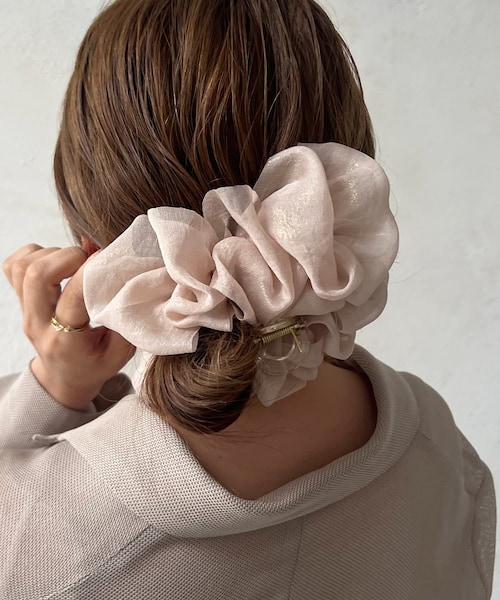 Lattice（Lattice）の「シアークリップ（バレッタ/ヘアクリップ・レディース・アイボリー/ピンク/グレー/ブラック・0）」の4枚目の写真