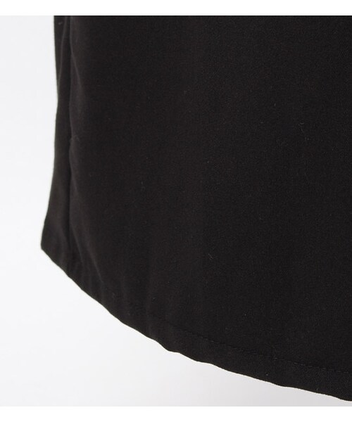 PAGEBOY（ページボーイ）の「ワイドシルエットサロペット（オールインワン・サロペット・レディース・グレー系/ブラック）」の8枚目の写真