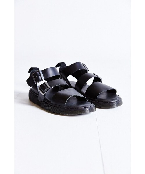 Dr. Martens（ドクターマーチン）の「Dr. Martens Gryphon Strap Sandal（サンダル・レディース・BLACK・10/6/7/8/9）」の2枚目の写真