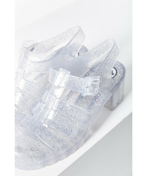 juju（ジュジュ）の「Juju Footwear Glitter Babe Jelly Heeled Sandal（サンダル）」 WEAR