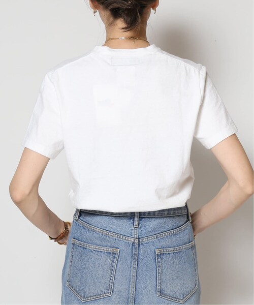 Simple Tシャツ ホワイト MUSE de Deuxieme Classe Simple Tシャツ（Tシャツ／カットソー）｜MUSE de Deuxieme