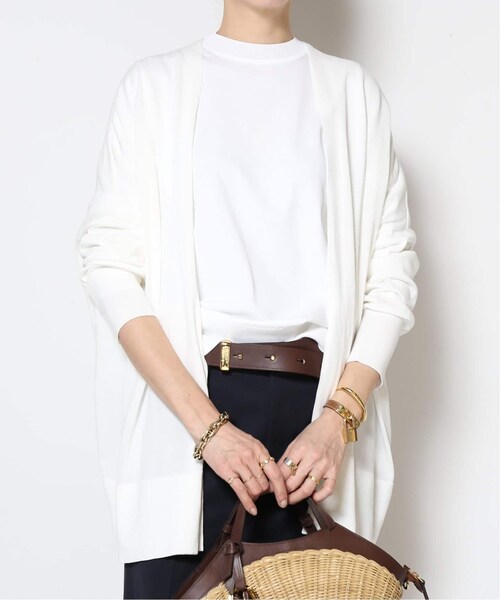 MUSE de Deuxieme classe(ミューズデドゥーズィエムクラス)の「*shake code ショートカーディガン(トップス・ブラック/(001)/フリー/在庫なし)」の2枚目の写真