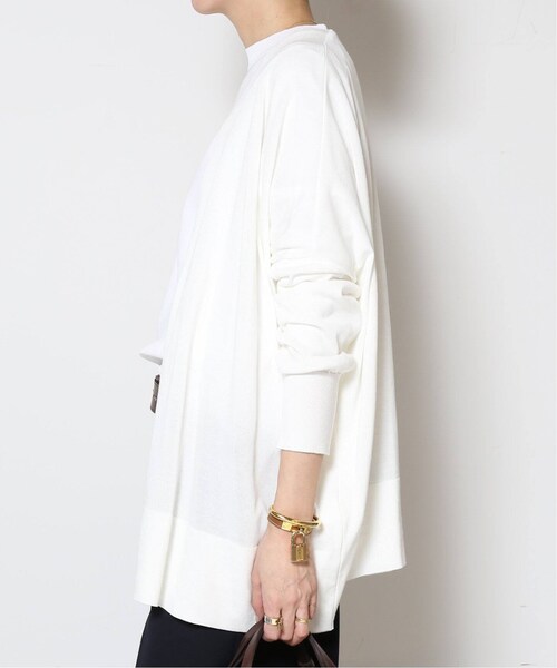 MUSE de Deuxieme classe(ミューズデドゥーズィエムクラス)の「*shake code ショートカーディガン(トップス・ブラック/(001)/フリー/在庫なし)」の9枚目の写真