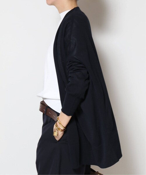 MUSE de Deuxieme classe(ミューズデドゥーズィエムクラス)の「*shake code ショートカーディガン(トップス・ブラック/(001)/フリー/在庫なし)」の13枚目の写真