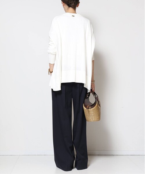 MUSE de Deuxieme classe(ミューズデドゥーズィエムクラス)の「*shake code ショートカーディガン(トップス・ブラック/(001)/フリー/在庫なし)」の12枚目の写真