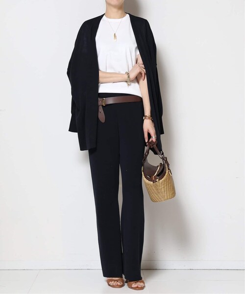 MUSE de Deuxieme classe(ミューズデドゥーズィエムクラス)の「*shake code ショートカーディガン(トップス・ブラック/(001)/フリー/在庫なし)」の18枚目の写真