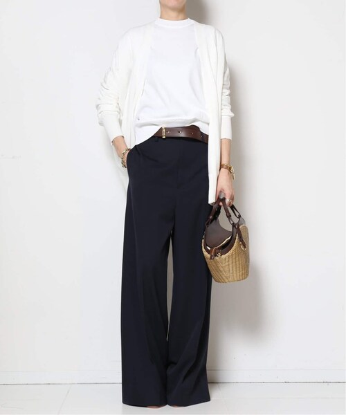 MUSE de Deuxieme classe(ミューズデドゥーズィエムクラス)の「*shake code ショートカーディガン(トップス・ブラック/(001)/フリー/在庫なし)」の11枚目の写真