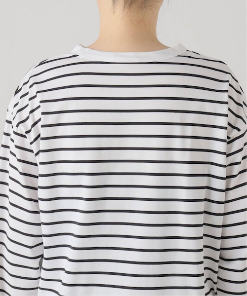 Deuxieme Classe *Border Tシャツ ホワイトA セール】*Border Tシャツ（Tシャツ/カットソー）｜Deuxieme Classe