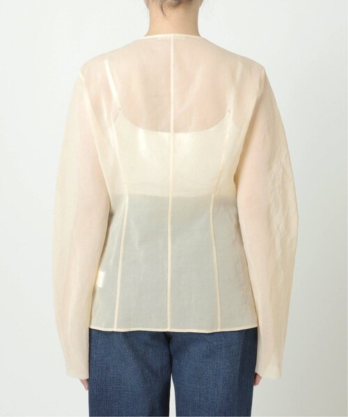 plage（プラージュ）の「SHEER COTTON VN ブラウス（）」 - WEAR