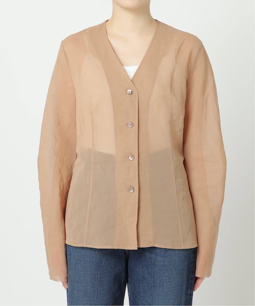 plage（プラージュ）の「SHEER COTTON VN ブラウス（）」 - WEAR