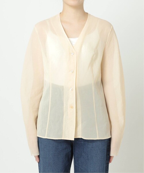 plage（プラージュ）の「SHEER COTTON VN ブラウス（）」 - WEAR