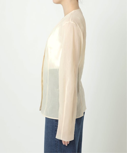plage（プラージュ）の「SHEER COTTON VN ブラウス（）」 - WEAR