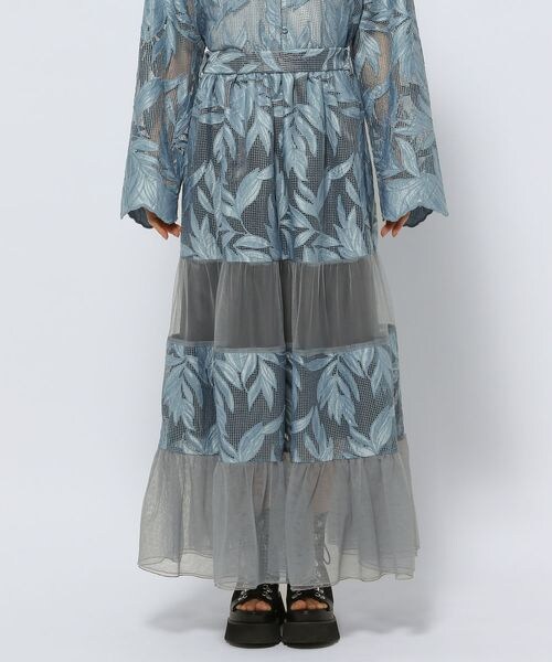 HARE（ハレ）の「メッシュシシュウキリカエスカート（）」 - WEAR